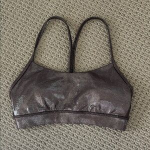 Lululemon Unique Flow Y Shimmery Sports Bra